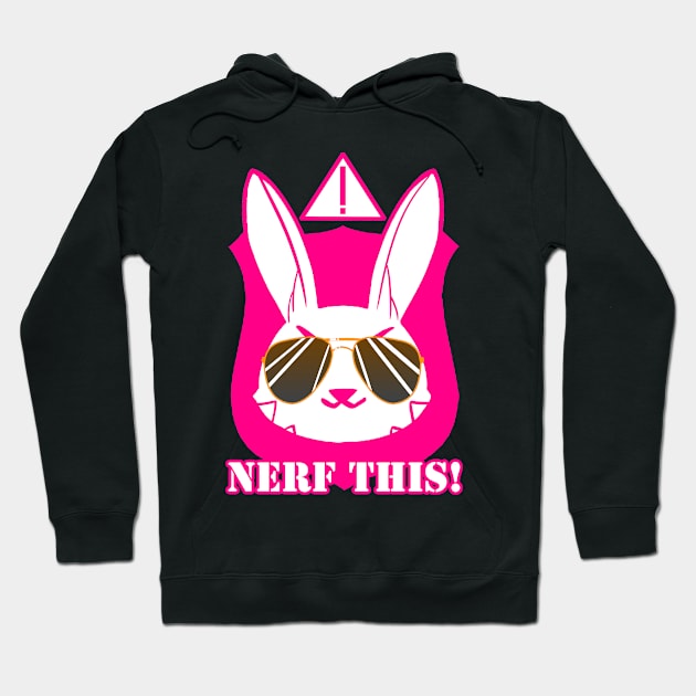 Nerf This! Hoodie by BadassBaal